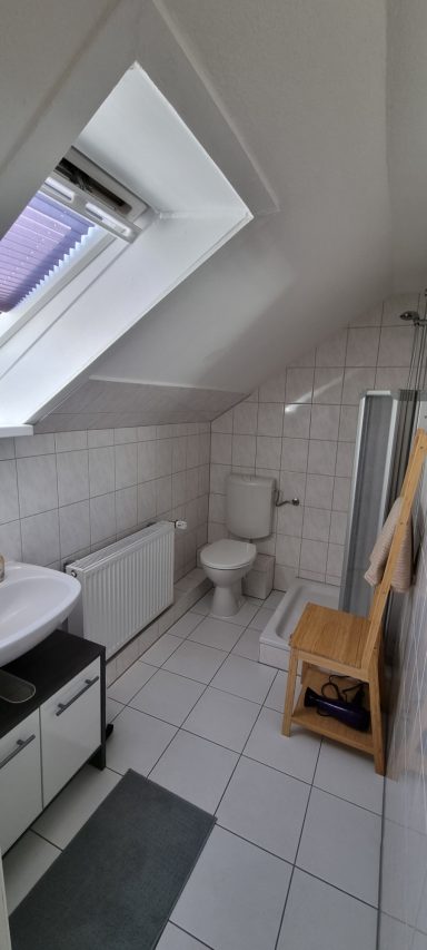 Badezimmer mit Dusche