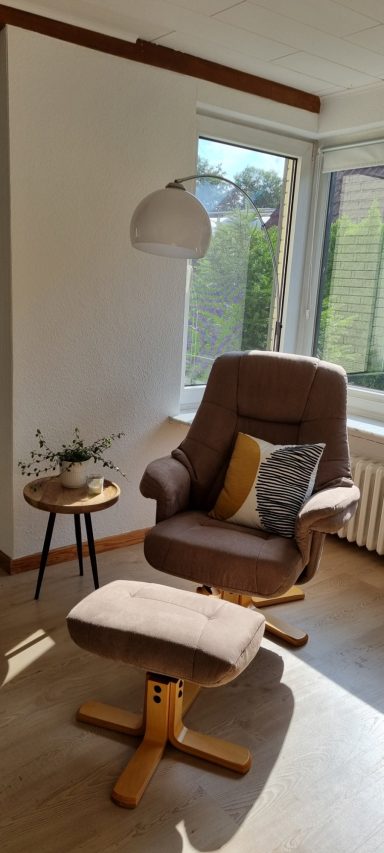 Sessel im Wohnzimmer